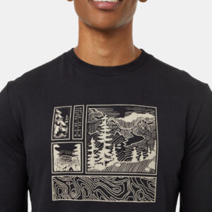 Alternative view of Topography Stamp Longsleeve