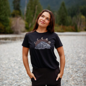 Alternative view of Mountain Moon T-Shirt