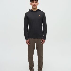 Alternative view of TreeBlend Baker Hooded Longsleeve