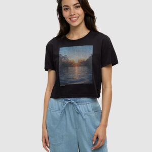Lake View Crop T-Shirt