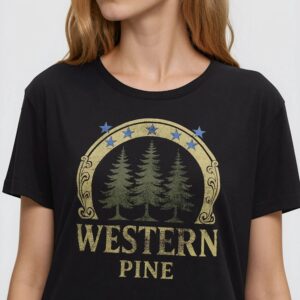 Alternative view of Western Pine T-Shirt