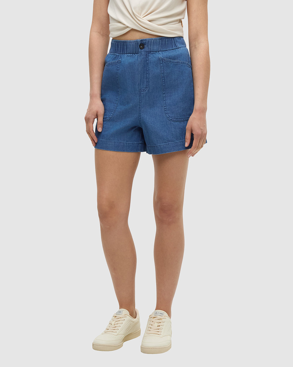 Denim Cascades Short