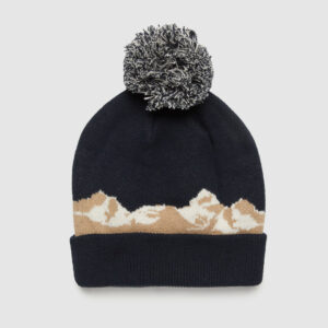 Alternative view of Mountain Scenic Pom Beanie