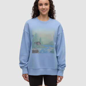 Washed Lakeshore Relaxed Crew