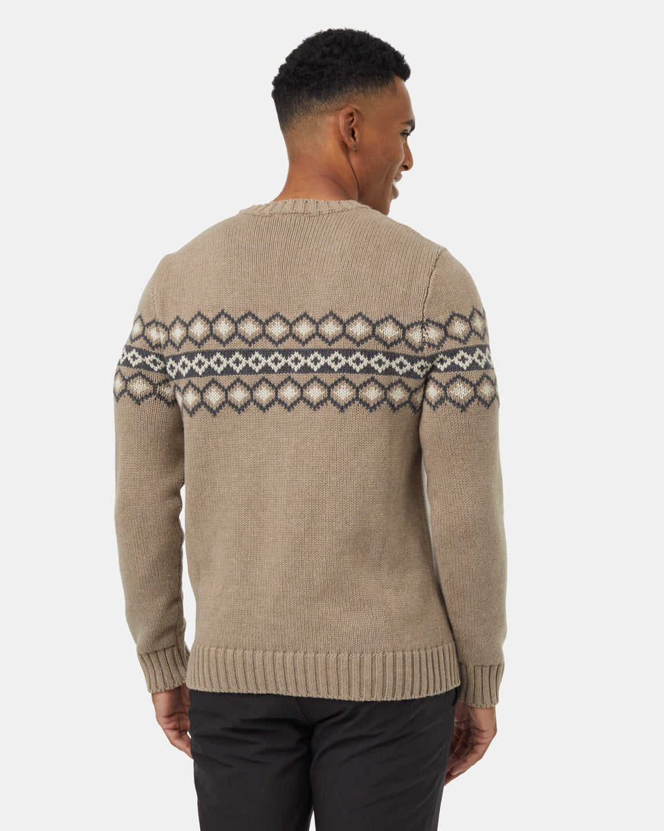 Highline Intarsia Crew Sweater - Image 3