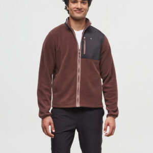 Recycled MicroFleece Contrast Full Zip