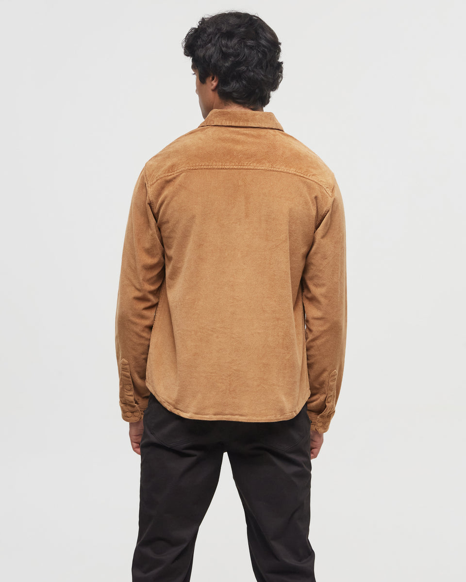 EcoStretch Corduroy Colville Overshirt - Image 3