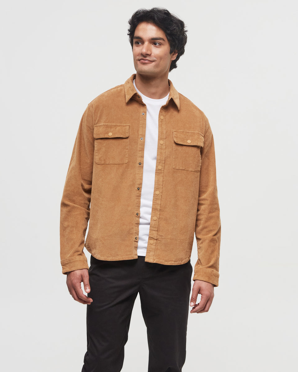 EcoStretch Corduroy Colville Overshirt