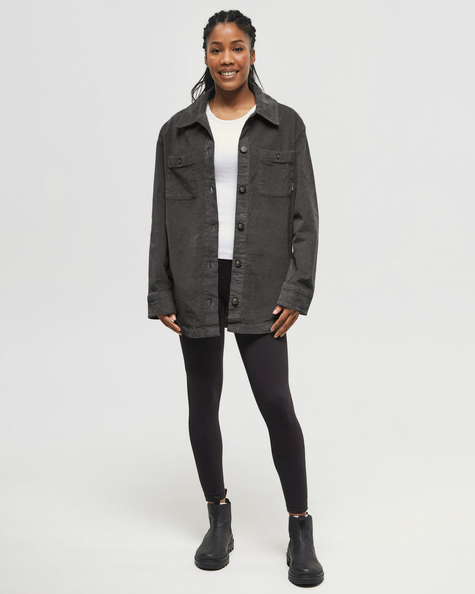 EcoStretch Corduroy Overshirt