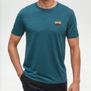 Alternative view of Juniper Cork Patch T-Shirt