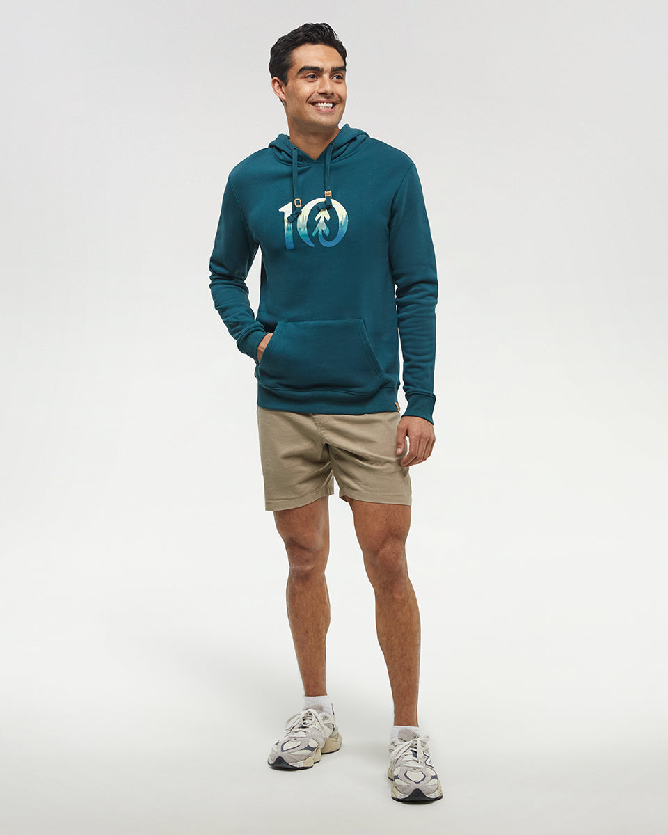 Cloudy Forest Ten Hoodie - Image 2