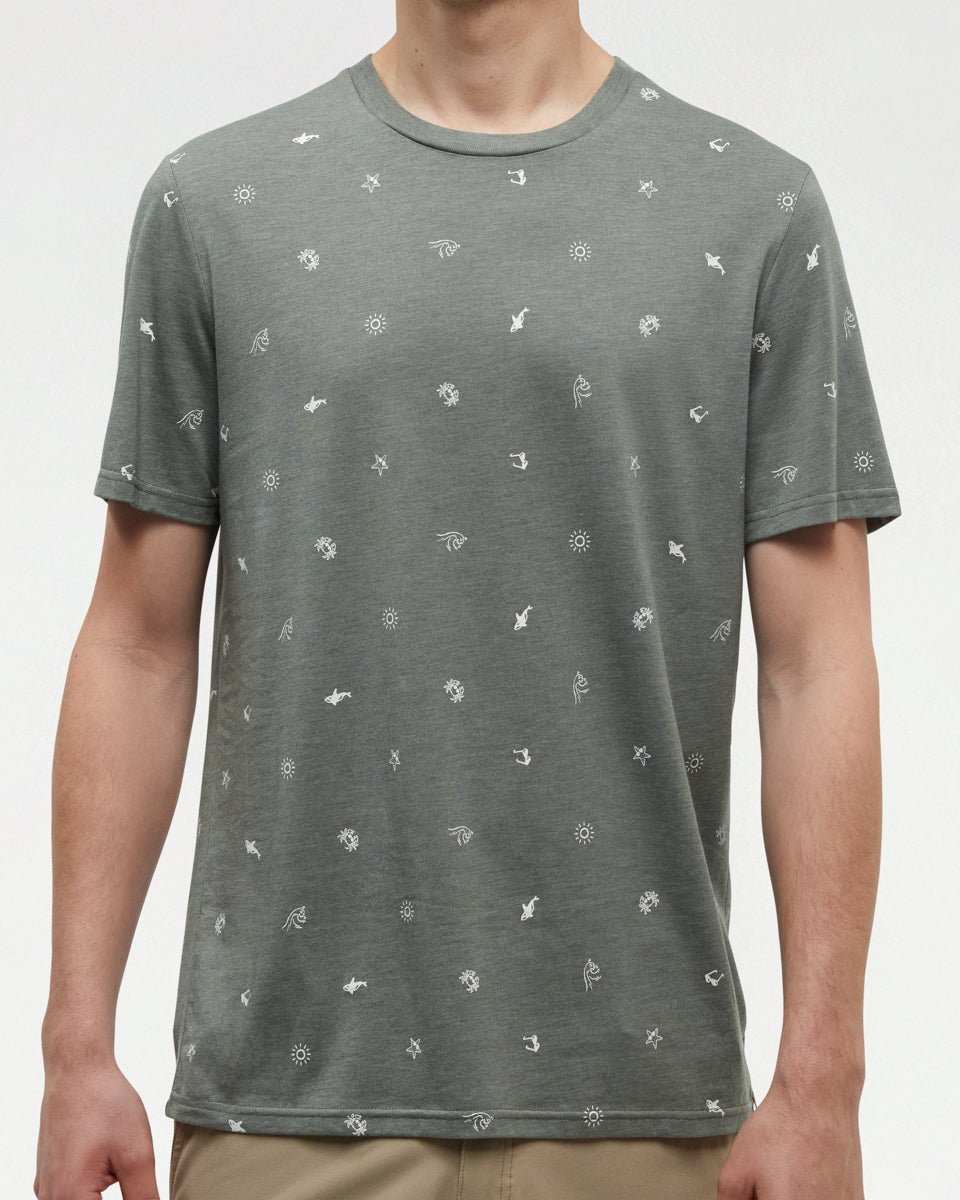 Seaforestation Print T-Shirt - Image 4