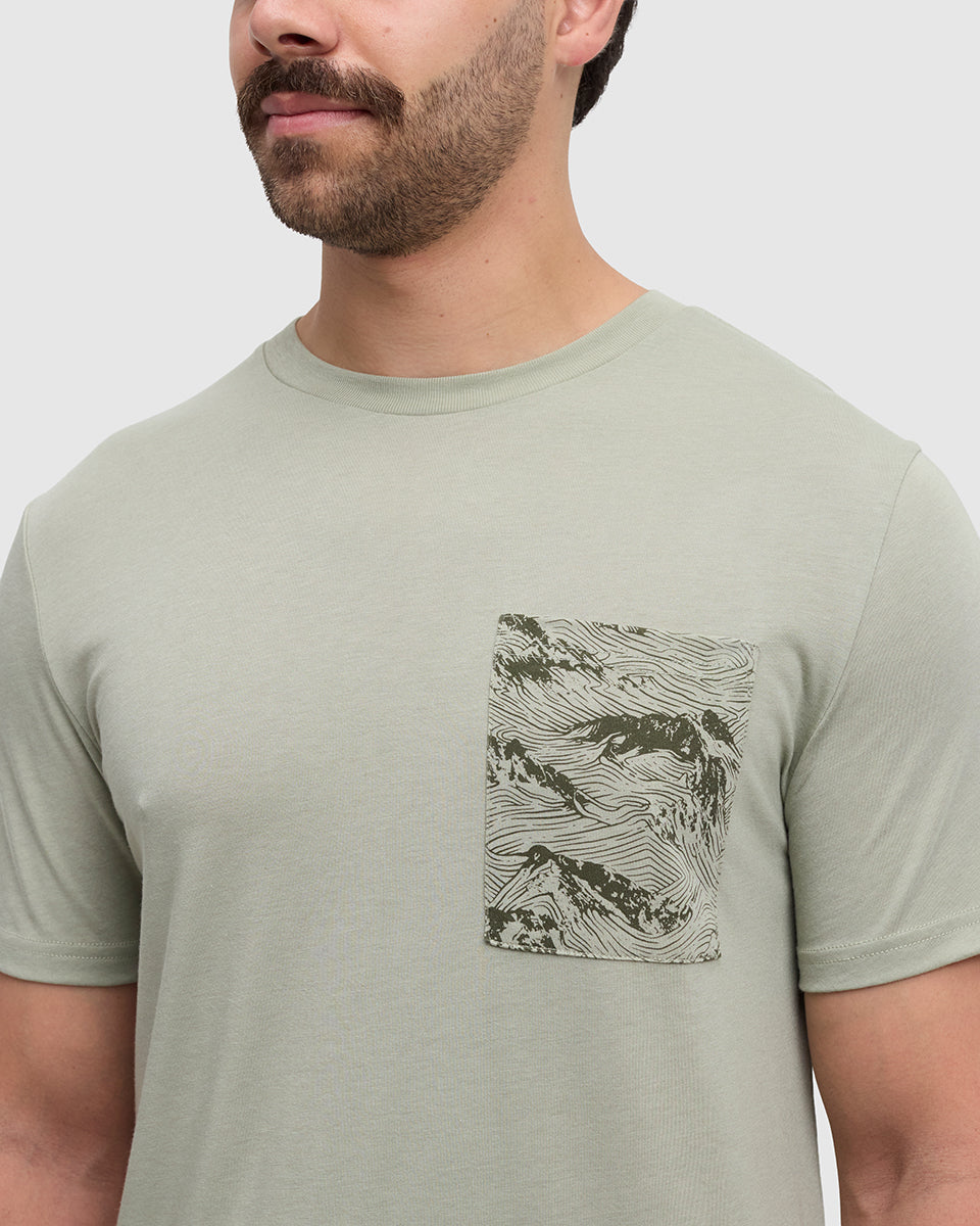 TreeBlend Baker Pocket T-Shirt - Image 3