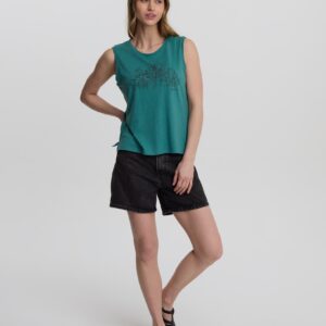 Alternative view of Lakeside Florals Tank