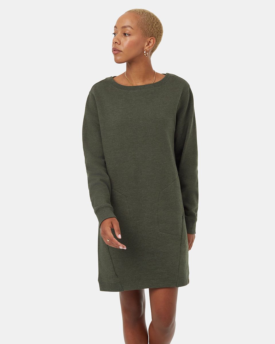 Fleece Crew Dress - Image 2