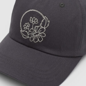 Alternative view of Daisy Embroidery Peak Hat