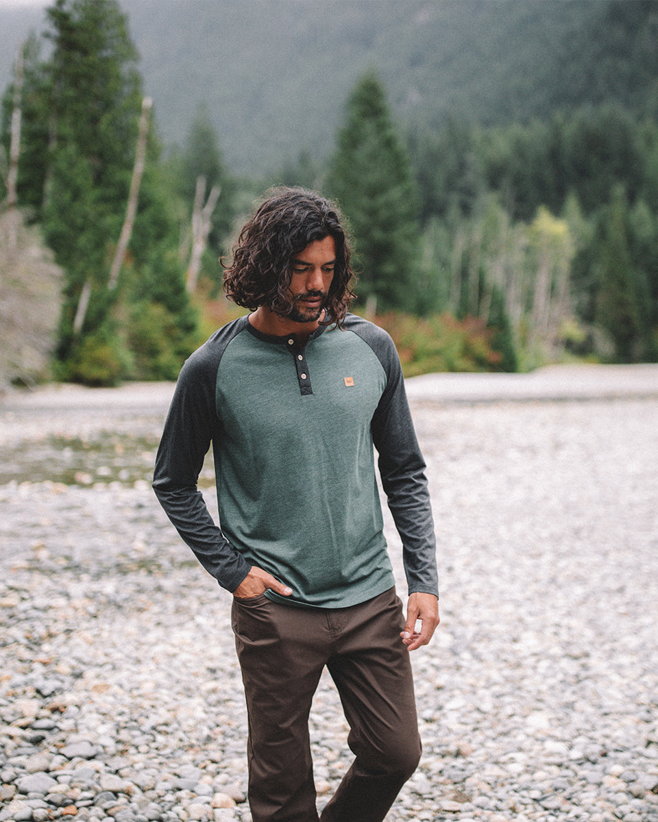 TreeBlend Baker Henley Longsleeve - Image 2