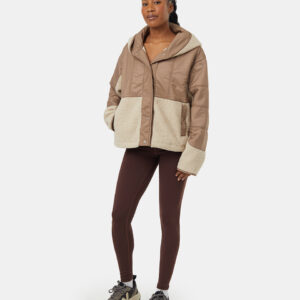 Alternative view of Recycled Boucle Full Snap Hoodie