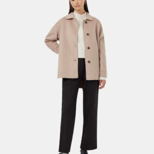 Alternative view of Wool Button Front Coat