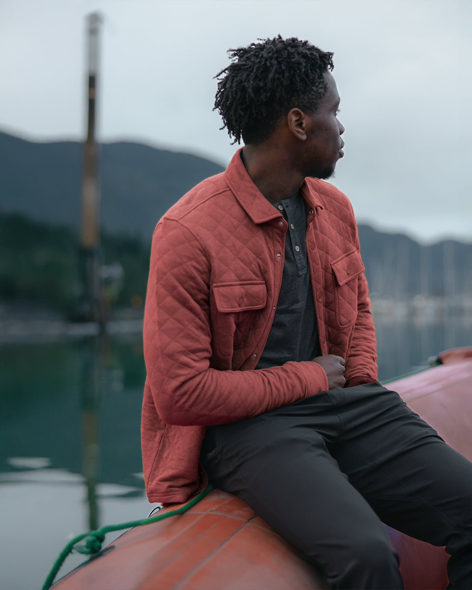 Quilted Colville Overshirt - Image 6