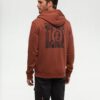 Woodblock Ten Zip Hoodie