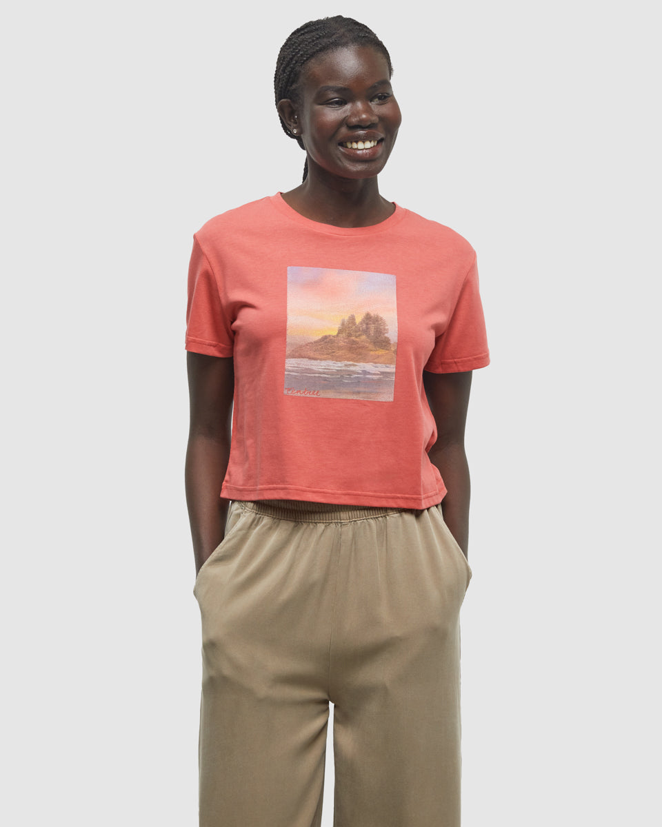 Breakwater Crop T-Shirt