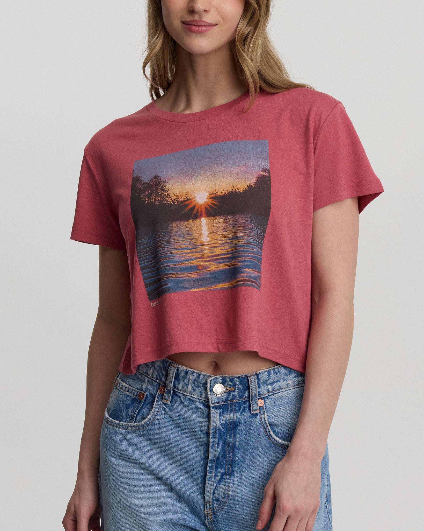 Lake View Crop T-Shirt - Image 5