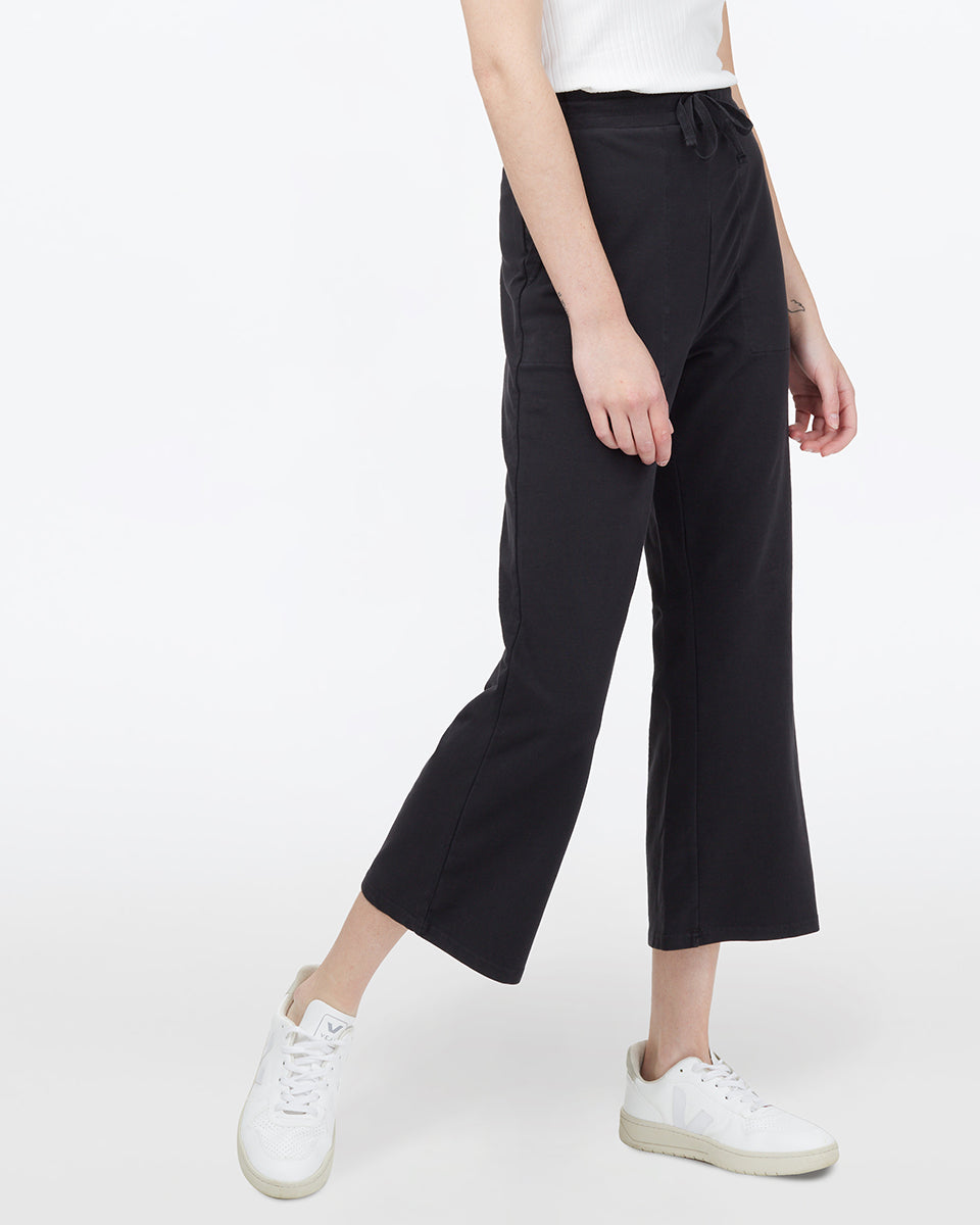 French Terry Wide Leg Sweatpant - Image 6
